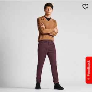 UNIQLO Men’s Maroon Pants